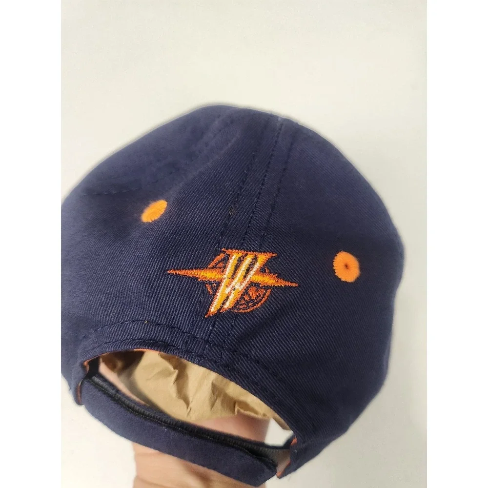 Kids Vintage Trucker Hat One Size Blue & White - Retro Adjustable Baseball Cap